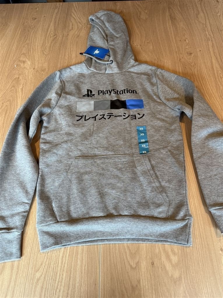 PlayStation Grey Hoodie trui Primark Gaming PS maat XS, Verzenden, Nieuw, Maat 46 (S) of kleiner, Grijs