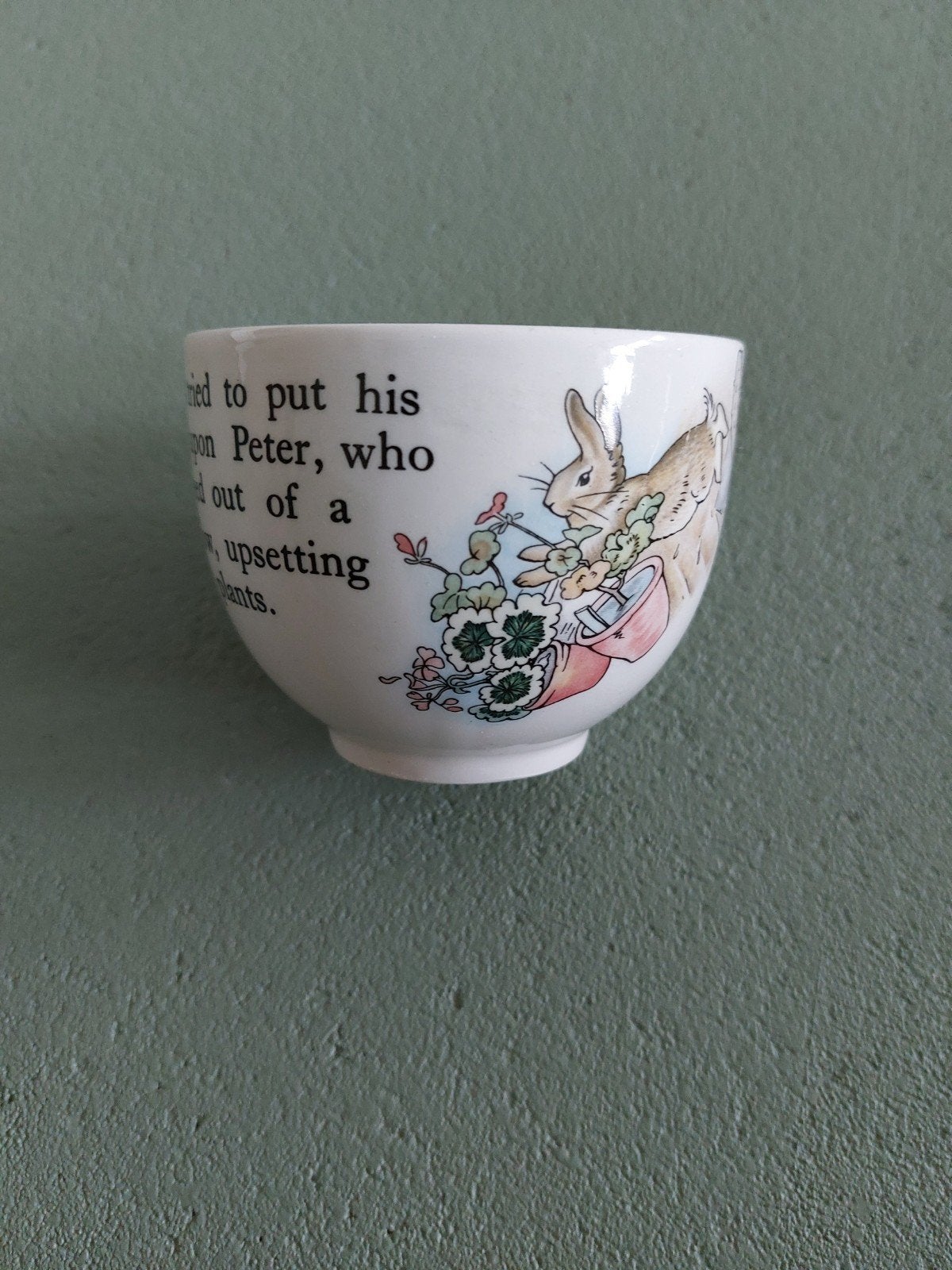 Wedgwood Peter Rabbit kopje - Made in England, Antiek en Kunst, Ophalen of Verzenden