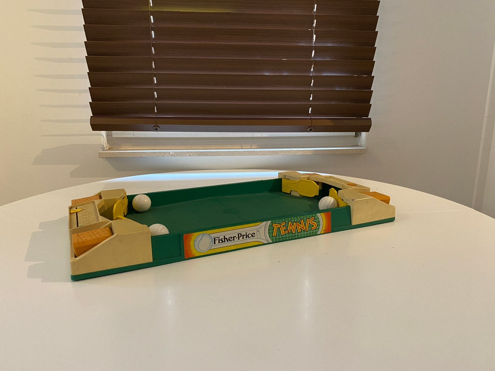Vintage Fisher-Price Tennis Spel - Retro Kinderspeelgoed, Ophalen of Verzenden, Gebruikt, Jongen of Meisje