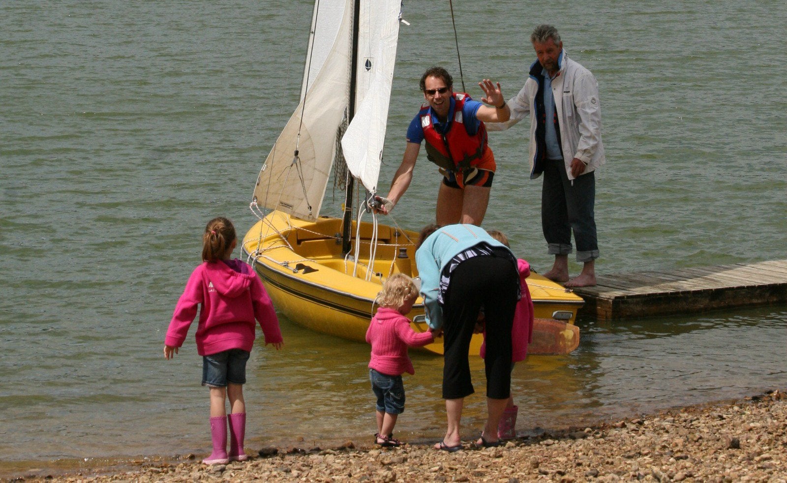Troost Scheepsbouw open Zeilboot met trailer en zeilen, Ophalen, Overige merken, Gebruikt, Open zeilboot