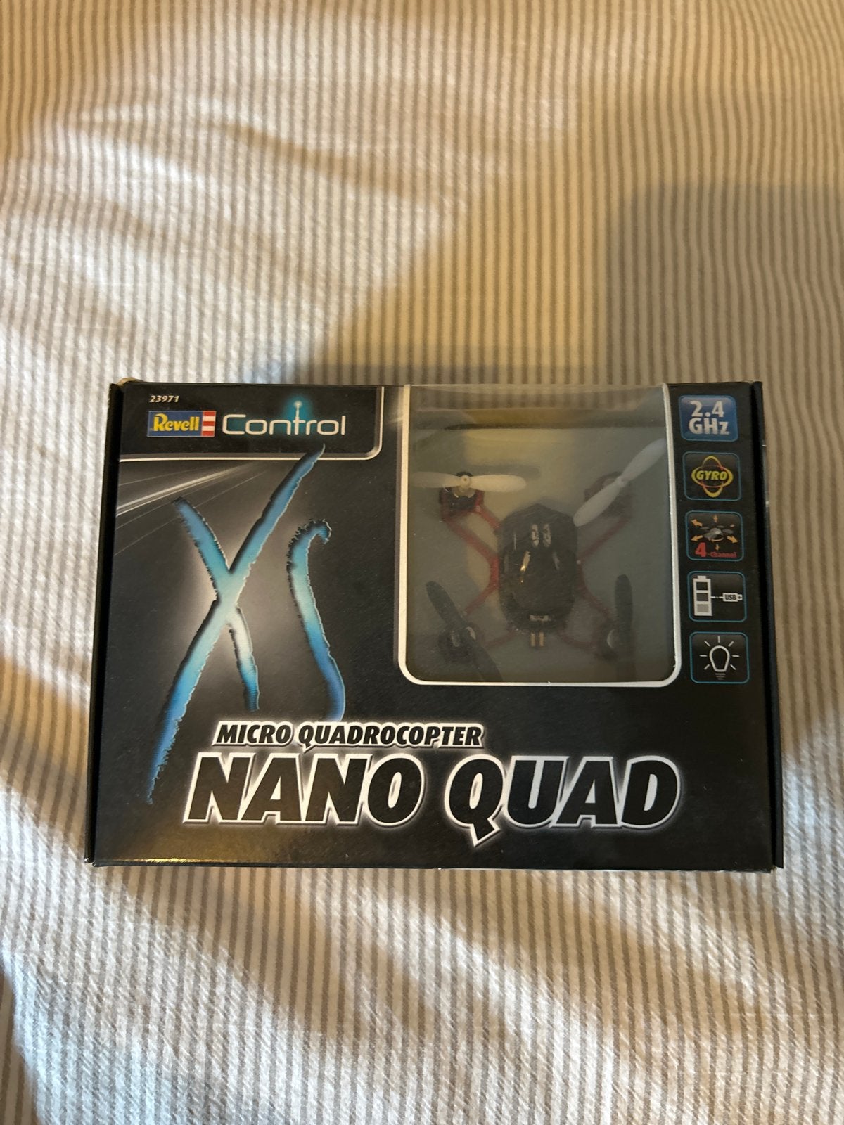 Revell Control Nano Quad Micro Quadrocopter, Overige merken, Headless mode, Minder dan 100 meter, Zo goed als nieuw