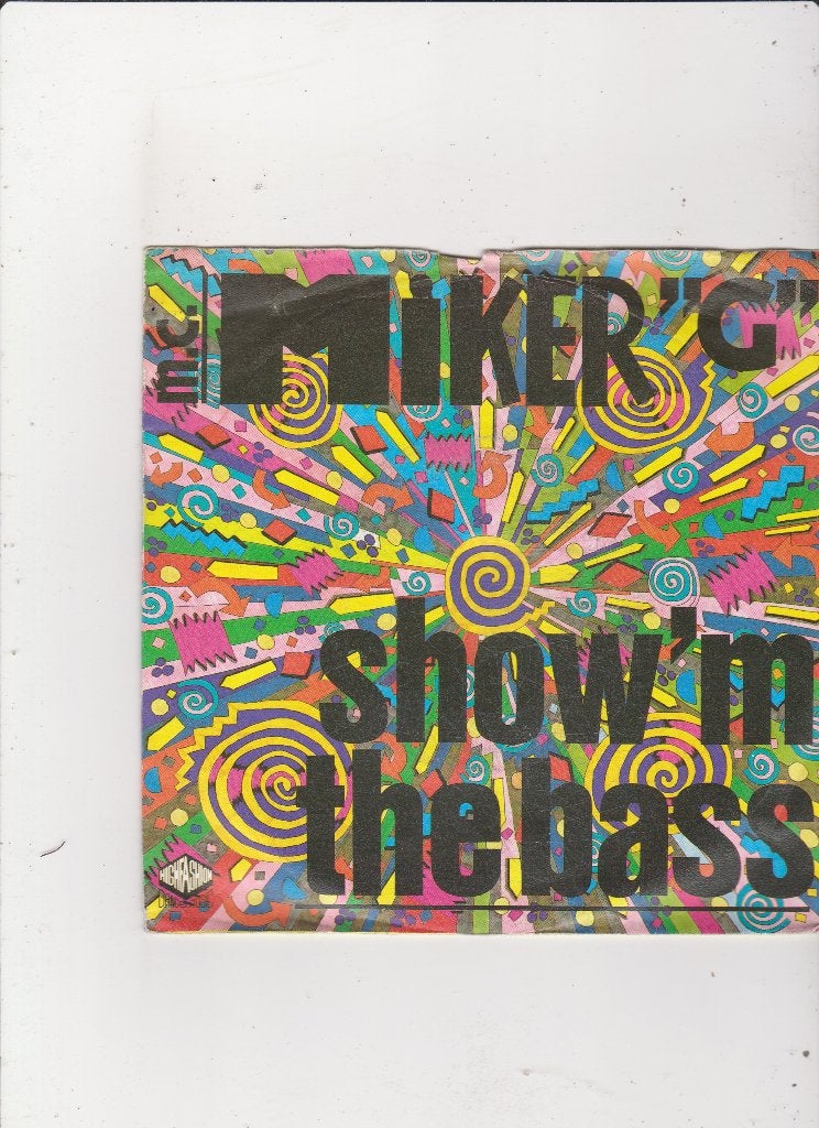 Single M.C. Miker "G" - Show 'm the bass, Gebruikt, 7 inch, Single, Dance