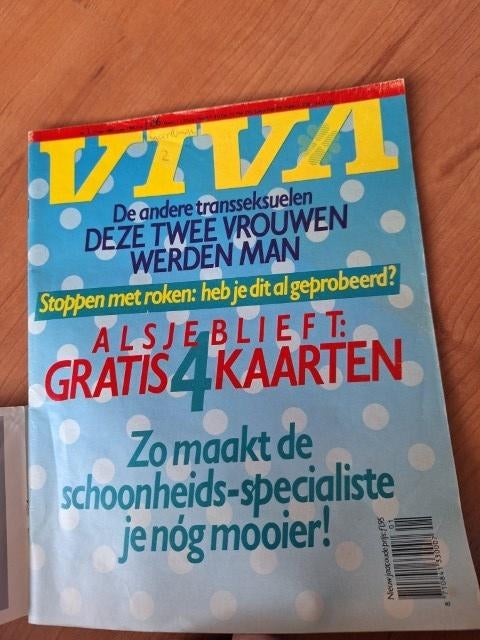 Viva 1986 Fabeltjeskrant Frieda Pittoors John Irving, Verzenden, 1980 tot heden, Nederland, Tijdschrift