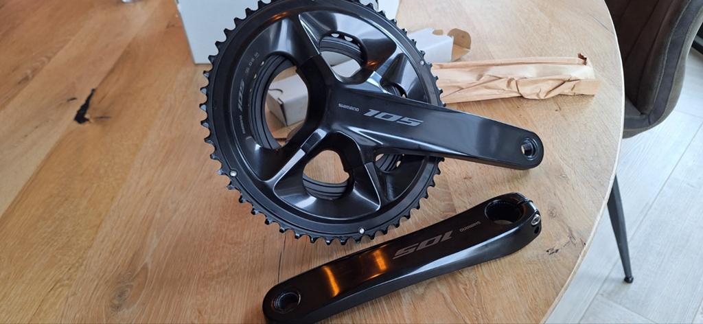 Shimano 105 FC-R7100 12 speed crankstel 172.5mm 52x36, Fietsen en Brommers, Fietsonderdelen, Ophalen of Verzenden