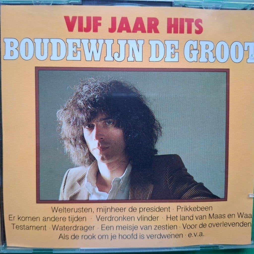 BOUDEWIJN DE GROOT - VIJF JAAR HITS (2 x CD-mmv ELLY NIEMAN), Ophalen of Verzenden, Zo goed als nieuw, Pop, Album