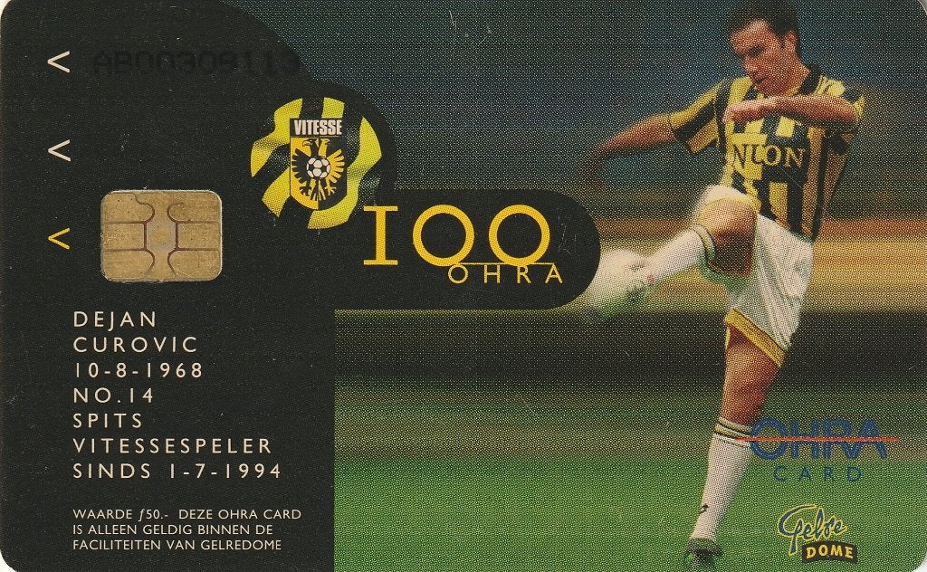 Dejan Curovic Orhakaart, Ophalen of Verzenden, Gebruikt, Vitesse, Overige typen