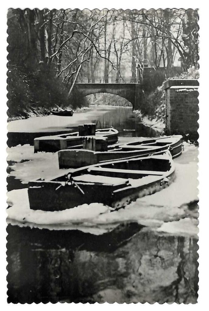 Maastricht - Winter Idylle aan de Jeker, Verzamelen, Verzenden, 1940 tot 1960, Ongelopen, Limburg