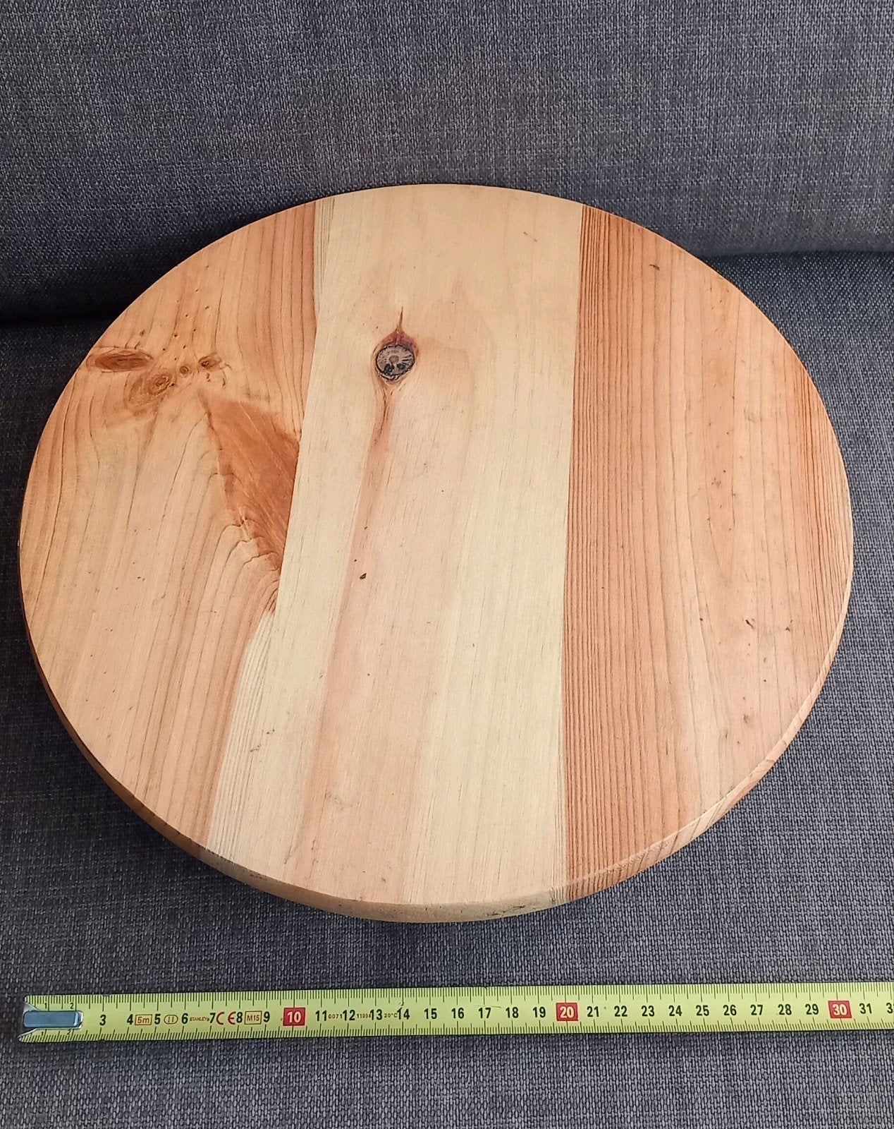 Houten plantenroller / planten onderzetter met wielen, Hout, Gebruikt, Ophalen of Verzenden, Landelijk