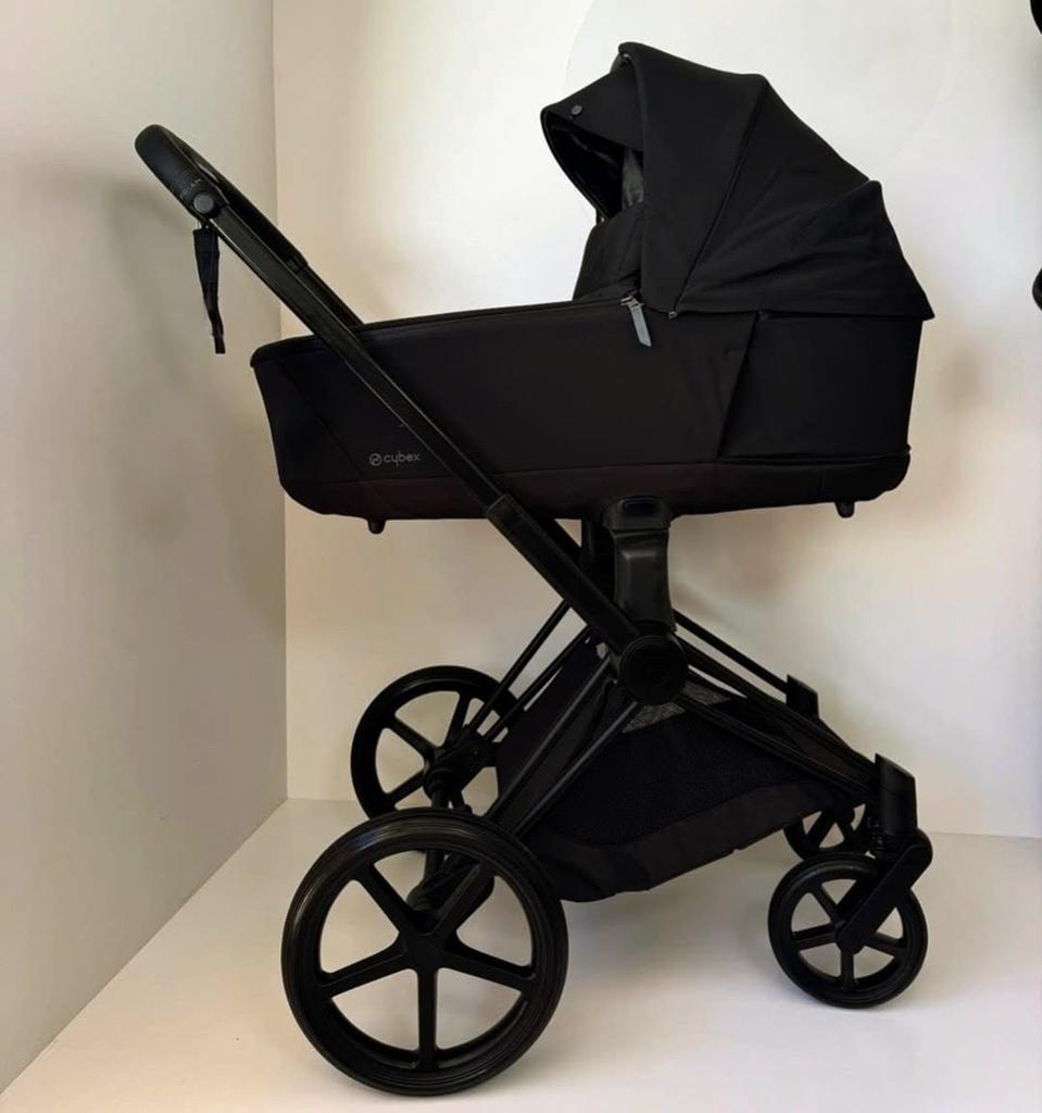 Kinderwagen cybex priam 4.0 zwarte set2in1, Ophalen of Verzenden, Zo goed als nieuw