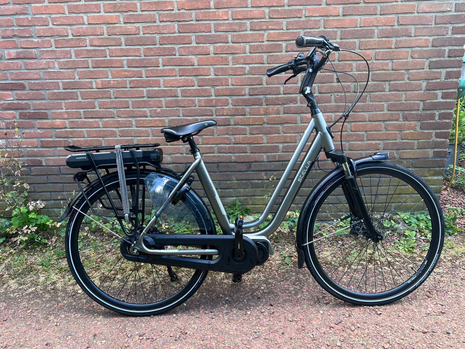 Stella avalon elektrische fiets Shimano Steps, 53 tot 56 cm, Versnellingen, Zo goed als nieuw, Schijfrem