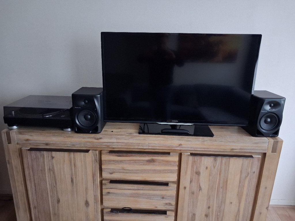 Draaitafel: Pioneer DJ, PLX-500 met Pioneer speakers DM-50D, Pitch-regelaar, Ophalen of Verzenden, Zo goed als nieuw, Pioneer