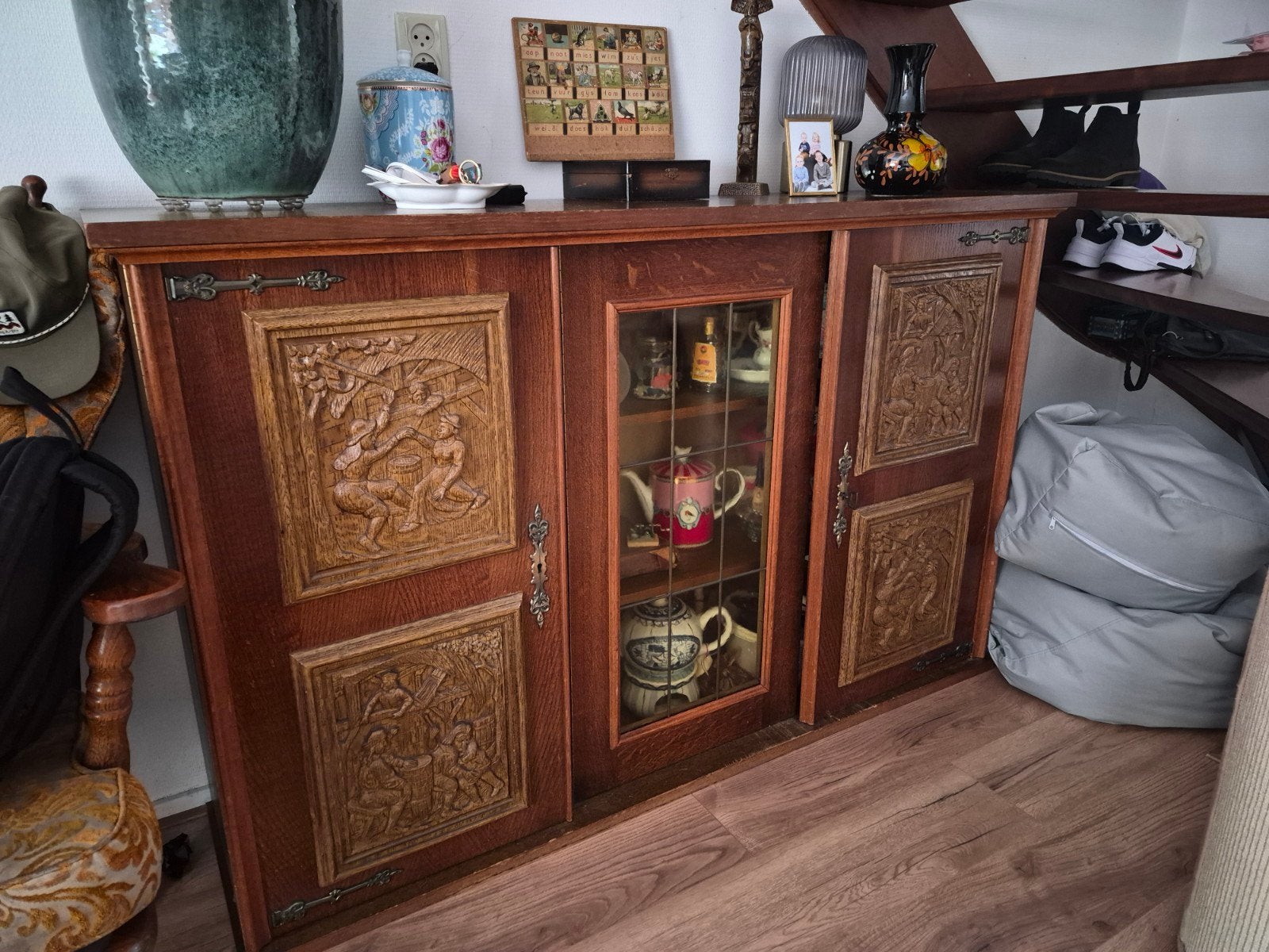 gratis kast deze week ophalen..?? please, Antiek en Kunst, Ophalen