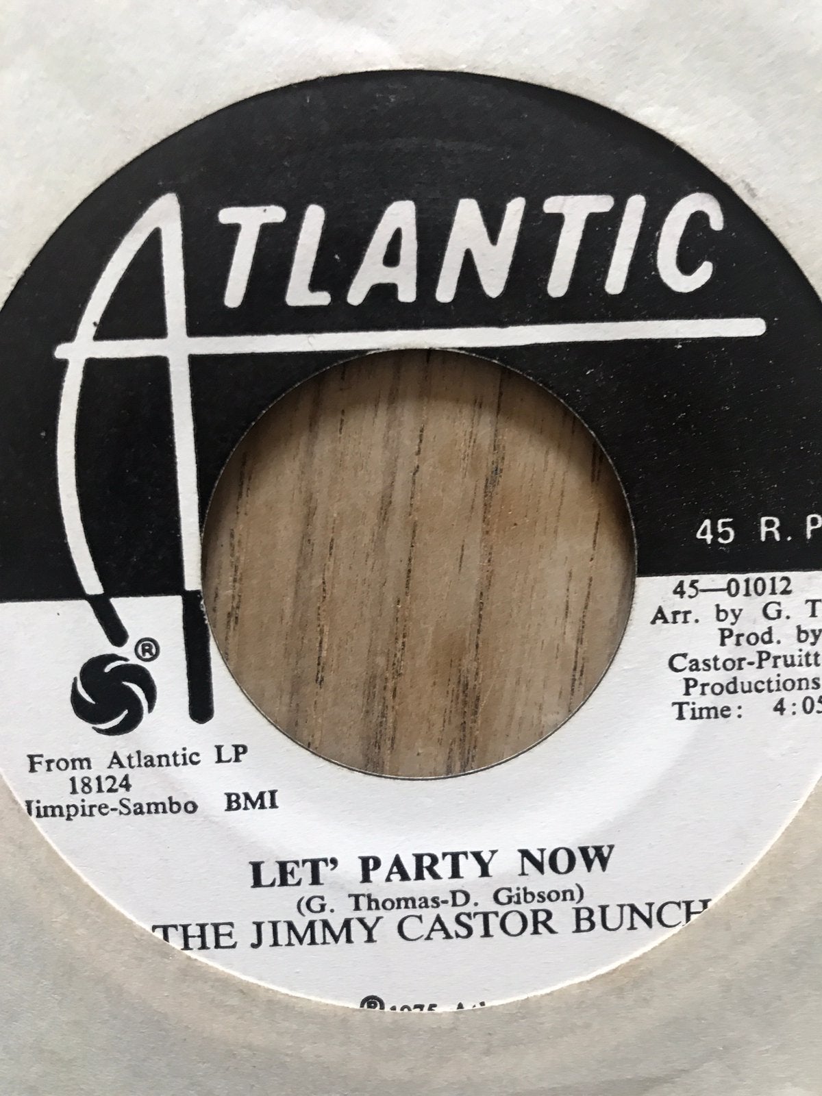 The jimmy castor bunch / let party now, Cd's en Dvd's, Vinyl Singles, Ophalen of Verzenden, Zo goed als nieuw, Pop