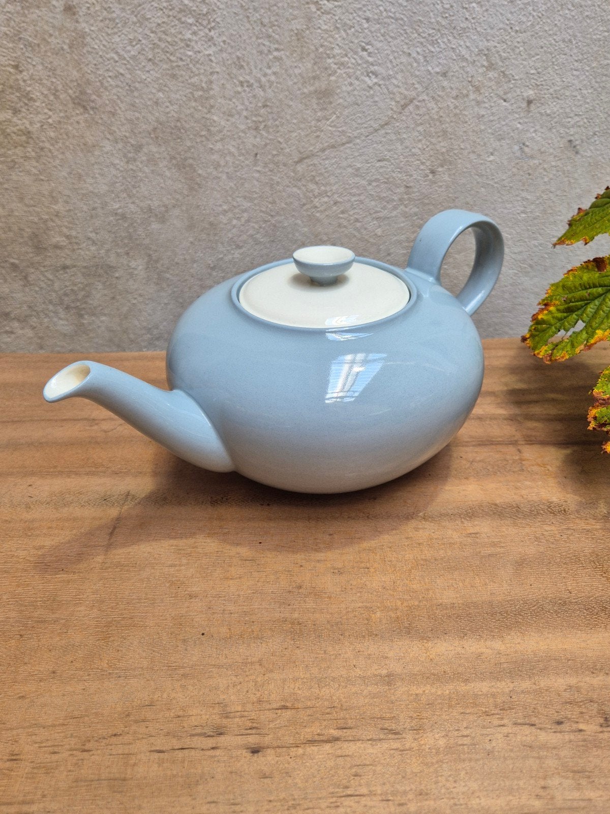 Vintage Theepot Pqastelblauw – Royal Sphinx Maastricht / P., Ophalen of Verzenden