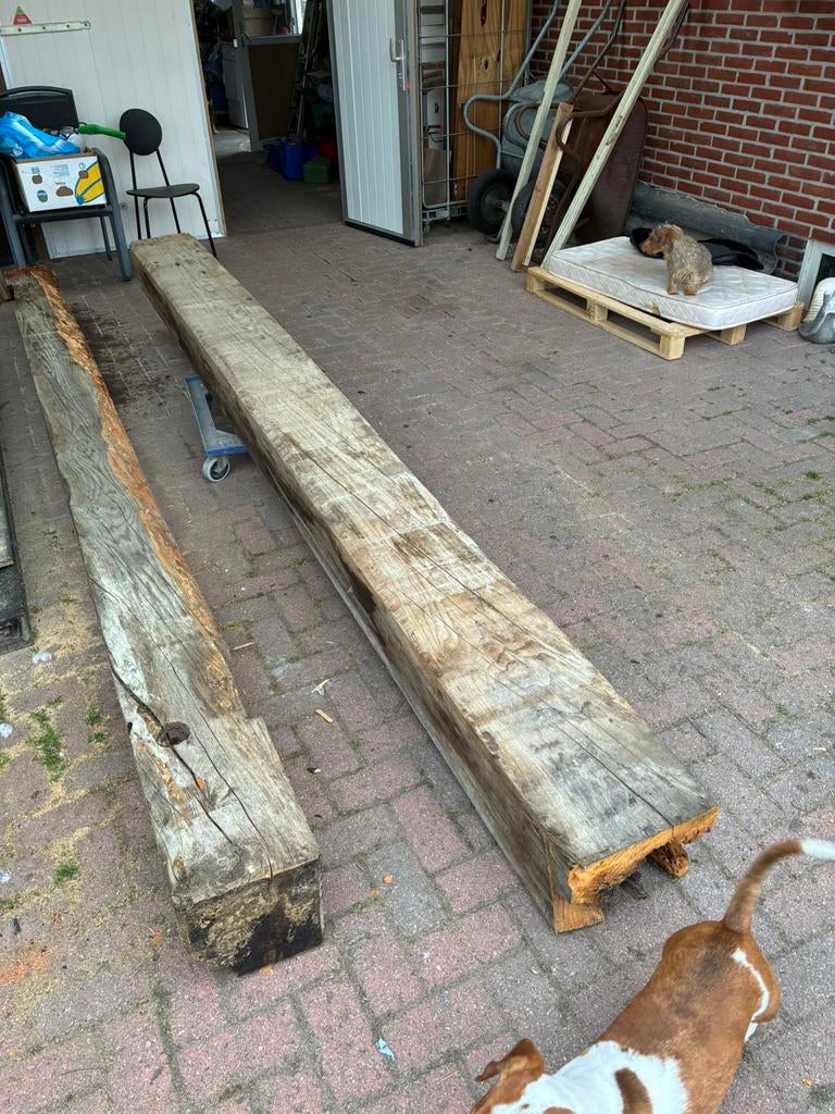 Balken of gebinten, Ophalen, Zo goed als nieuw, 250 cm of meer, Balken