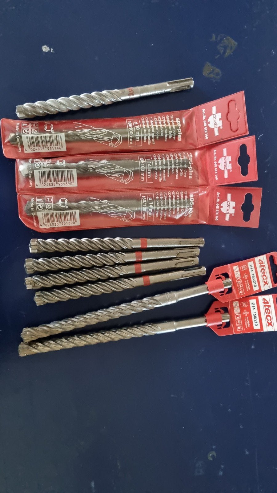 SDS Plus Boorhamer Boren Set - Nieuw, Ophalen, Nieuw, Boor- en/of Breekhamer, Klopboormechanisme