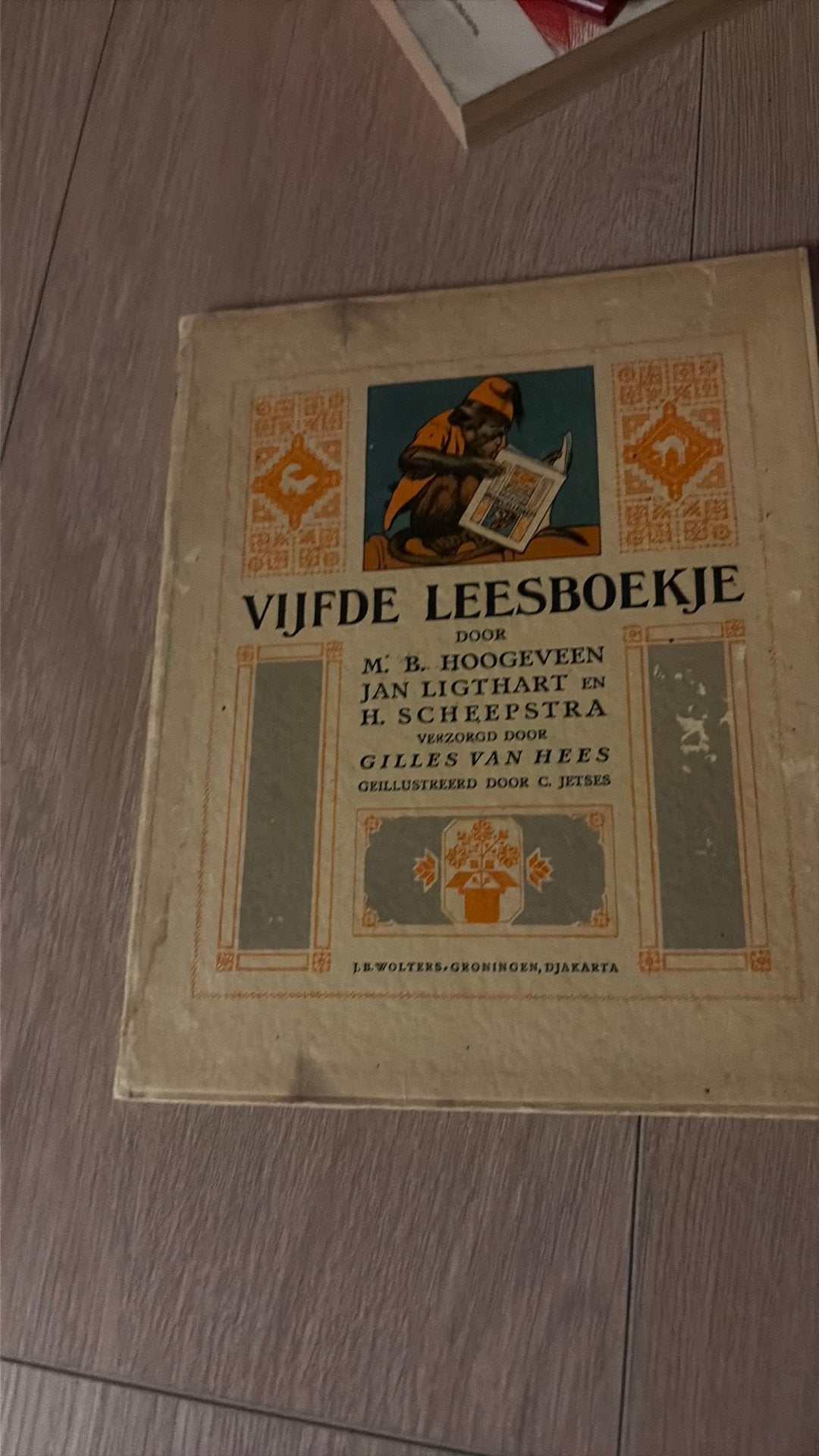 Vijfde leesboekje, Ophalen