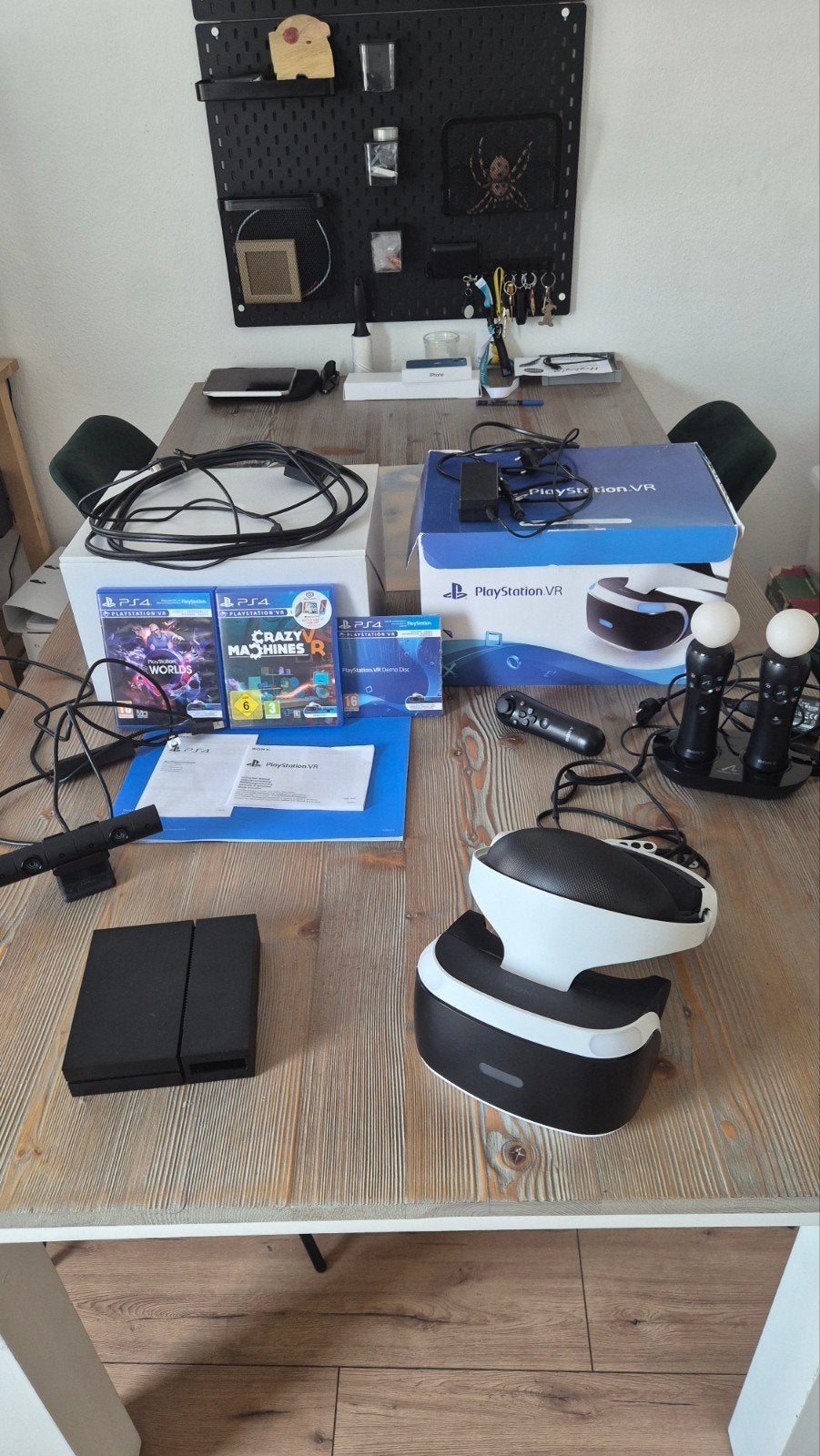 PlayStation VR Complete Set met Games en Accessoires, Ophalen of Verzenden, Zo goed als nieuw, Overige typen, PlayStation 4