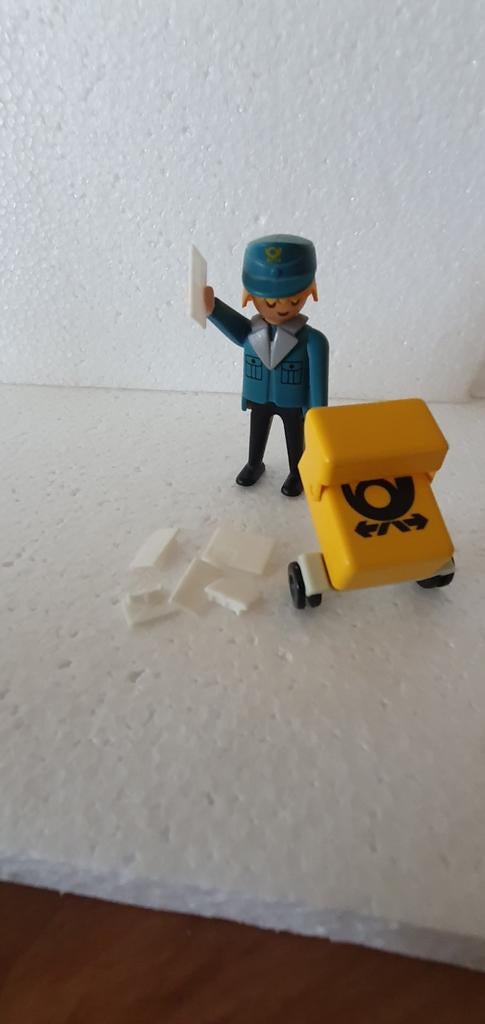 vintage Playmobil postbode 3309, Kinderen en Baby's, Speelgoed | Playmobil, Ophalen of Verzenden, Gebruikt, Complete set
