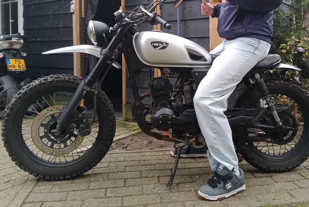 Hanway Scrambler 50cc  Onderdelen - Diverse Gebruikte Items, Fietsen en Brommers, Brommeronderdelen | Algemeen, Ophalen, Gebruikt