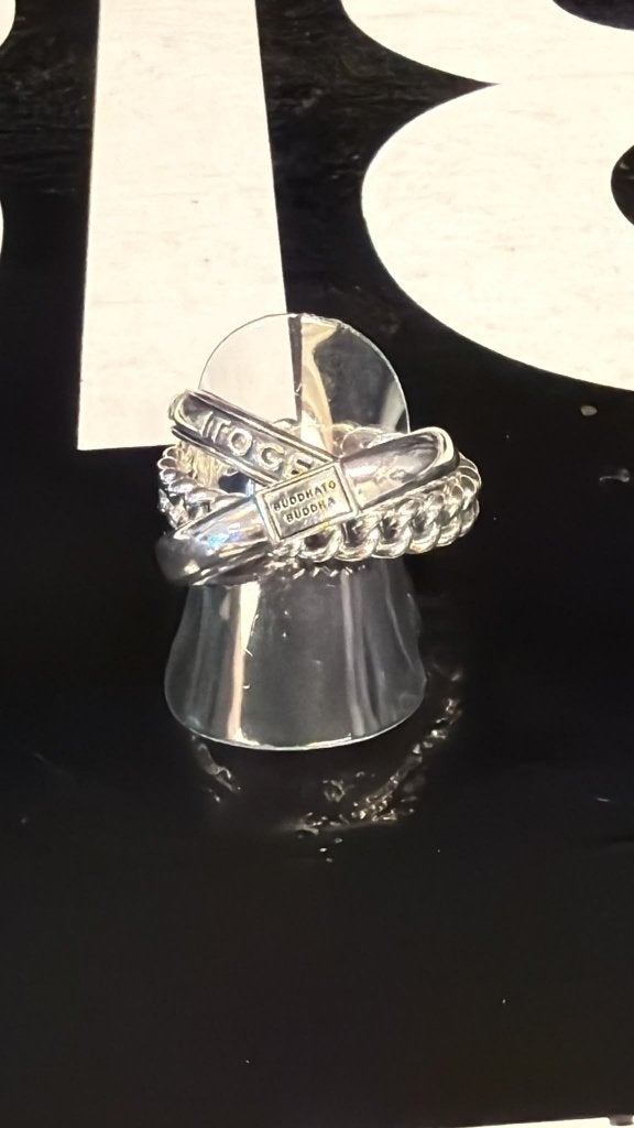 BUDDHA TO BUDDHA UNIVERSE RING € 139,00, Sieraden, Tassen en Uiterlijk, Ringen, 20 of groter, Nieuw, Ophalen of Verzenden, Dame of Heer