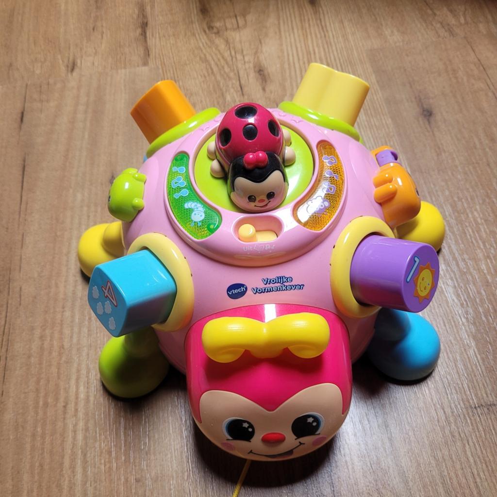 VTech Vrolijke Vormenkever - Interactief Speelgoed, Ophalen of Verzenden, Gebruikt, 6 maanden tot 2 jaar