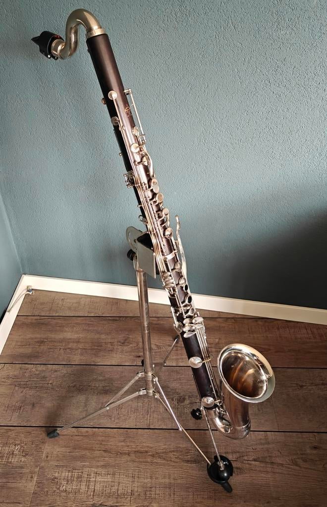 Buffet Crampon Basklarinet ( lage Es), Muziek en Instrumenten, Blaasinstrumenten | Klarinetten, Ophalen of Verzenden, Zo goed als nieuw
