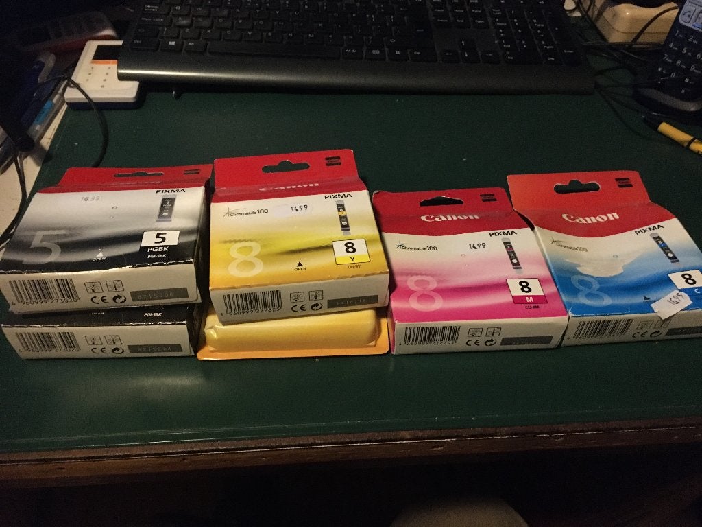 ORIGINELE Cartridges voor diverse Canon printers zie foto, Ophalen of Verzenden, Nieuw, Cartridge, Canon Pixma