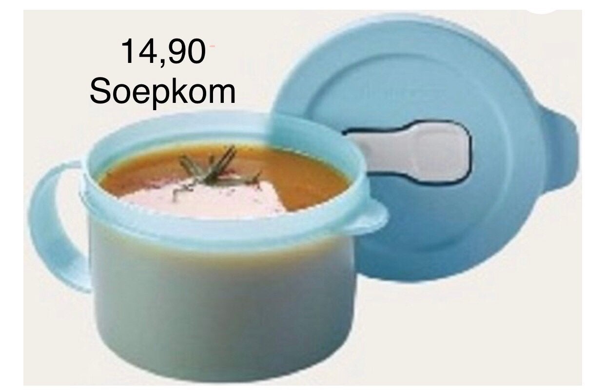 Tupperware Splinternieuwe Soepkom - Ideaal voor onderweg!, Huis en Inrichting, Keuken | Tupperware, Ophalen of Verzenden, Nieuw
