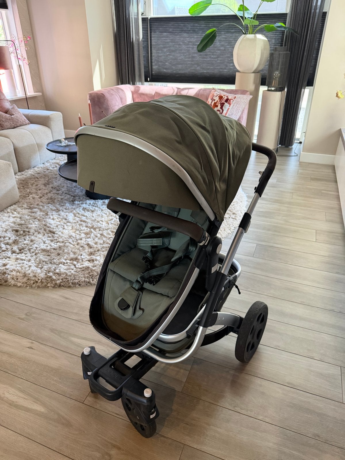 Joolz Geo kinderwagen - groen, Gebruikt, Met reiswieg, Ophalen, Kinderwagen
