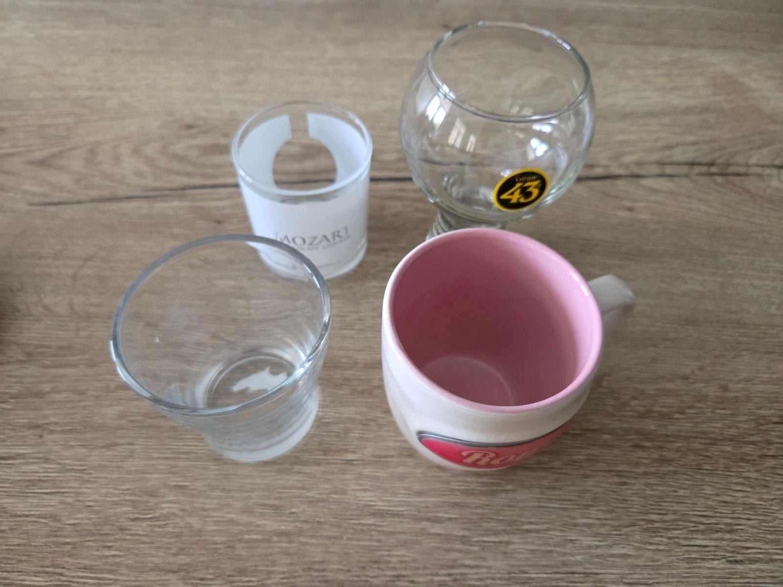 Diverse glazen en mok, Ophalen of Verzenden, Meerkleurig, Glas, Overige typen