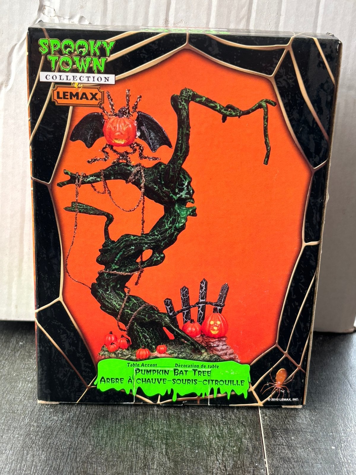 Lemax spooky town pumpkin bat tree, Diversen, Ophalen of Verzenden, Zo goed als nieuw
