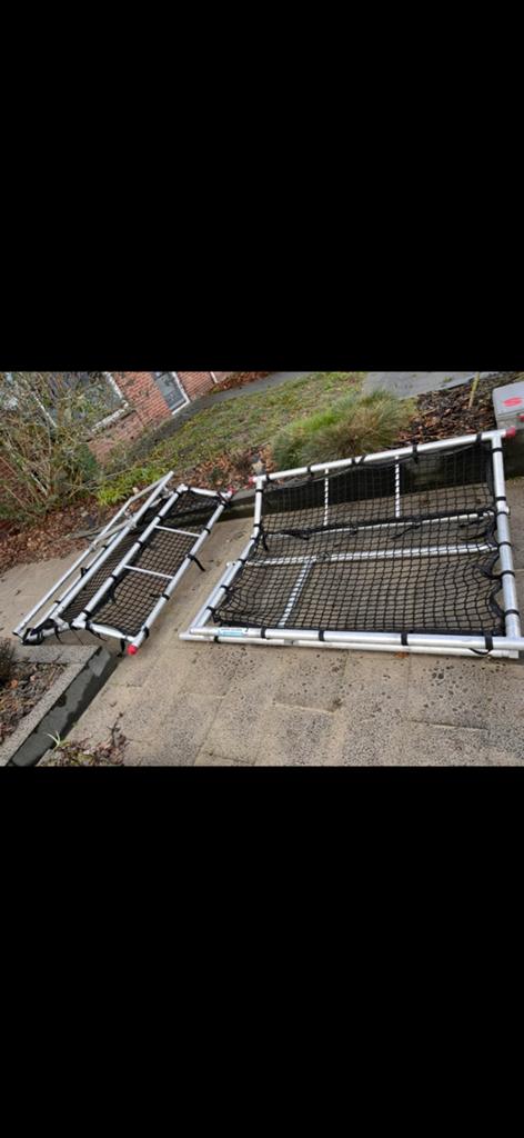 Steiger dakrand valbeveiliging. 3 stuks nieuw, Ophalen of Verzenden, Zo goed als nieuw, Rolsteiger of Kamersteiger, 5 meter of hoger