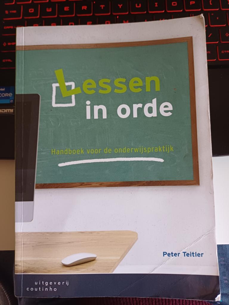 Lessen in Orde - Peter Teitler, Boeken, Gelezen, Overige vakken, Ophalen of Verzenden, Peter Teitler