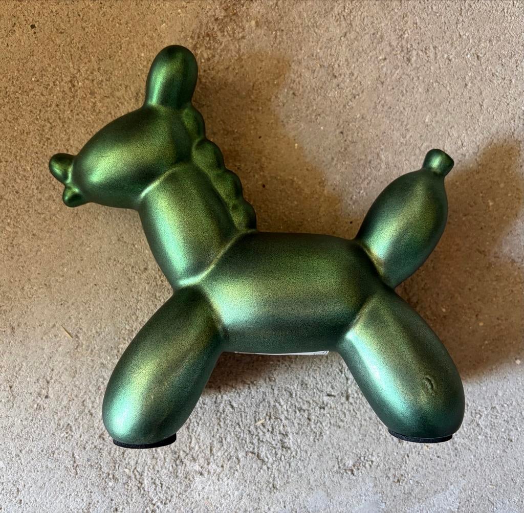 Ballon Sculptuur Groen, Groen, Kunststof, Ophalen of Verzenden, Zo goed als nieuw