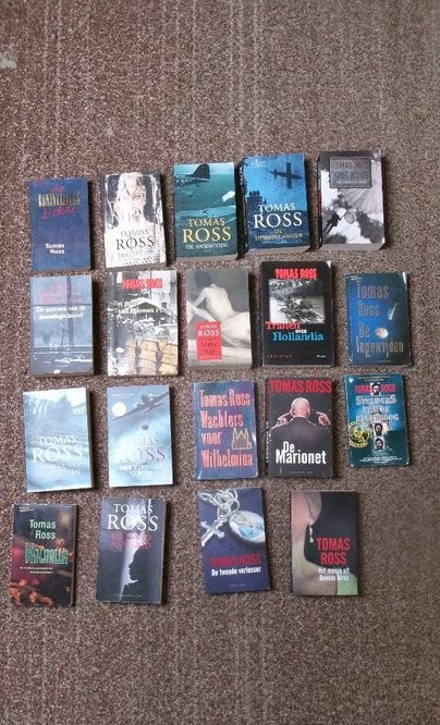 19 boeken van Tomas ross, Ophalen of Verzenden, Zo goed als nieuw
