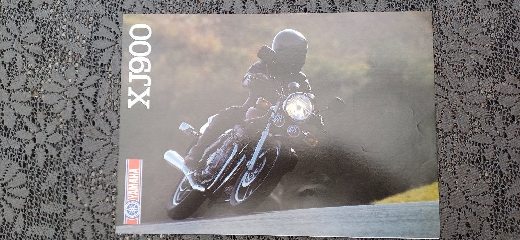 Originele folder Yamaha XJ 900 N 1996, Ophalen of Verzenden, Yamaha