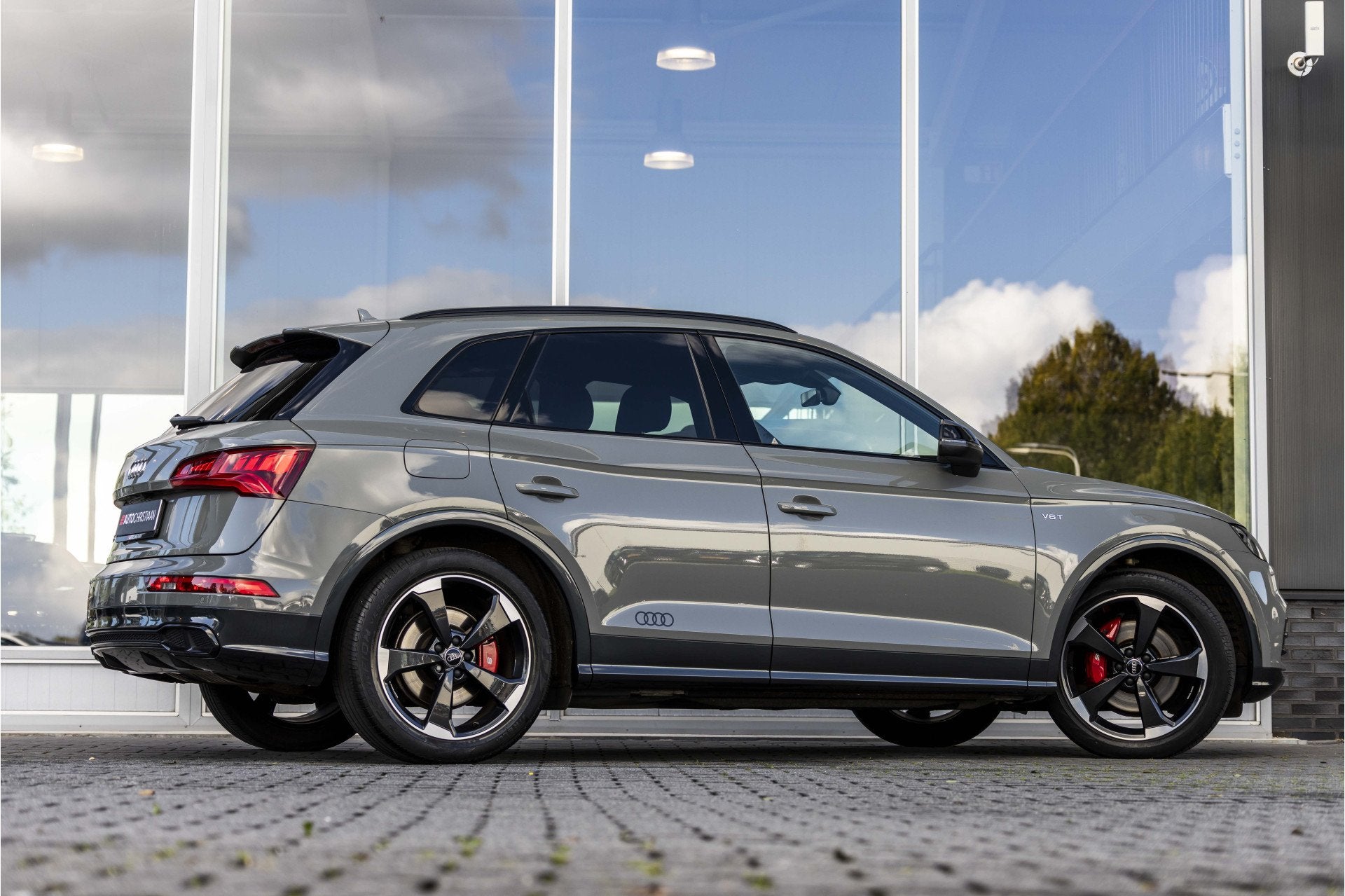 Audi Q5 3.0 TFSI SQ5 quattro Pro Line Plus | B&O | Pano | Ma, Auto's, 12 maanden, Gebruikt, 2995 cc, Leder en Stof