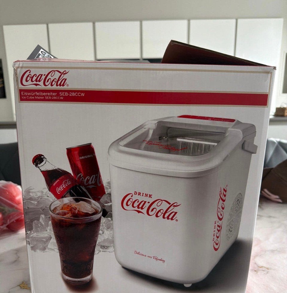 Coco cola ijsblokjes machine, Ophalen of Verzenden, Zo goed als nieuw