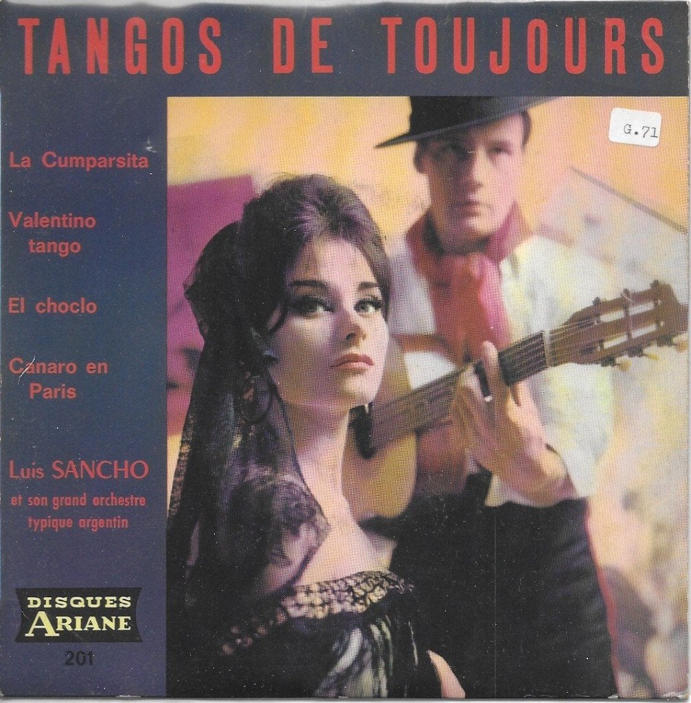 Vinyl EP Single Tangos De Toujours, EP, Ophalen of Verzenden, EP