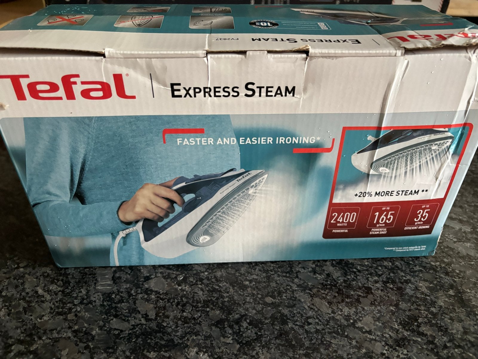 Tefal Express Steam Strijkijzer, Ophalen of Verzenden, Nieuw, Strijkijzer met snoer