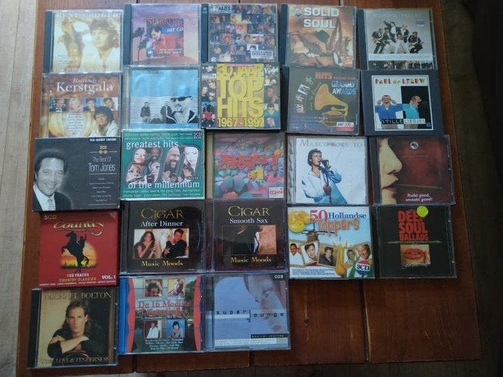 Grote collectie diverse CD's, Cd's en Dvd's, Ophalen, Gebruikt, Album, Inclusief doosje