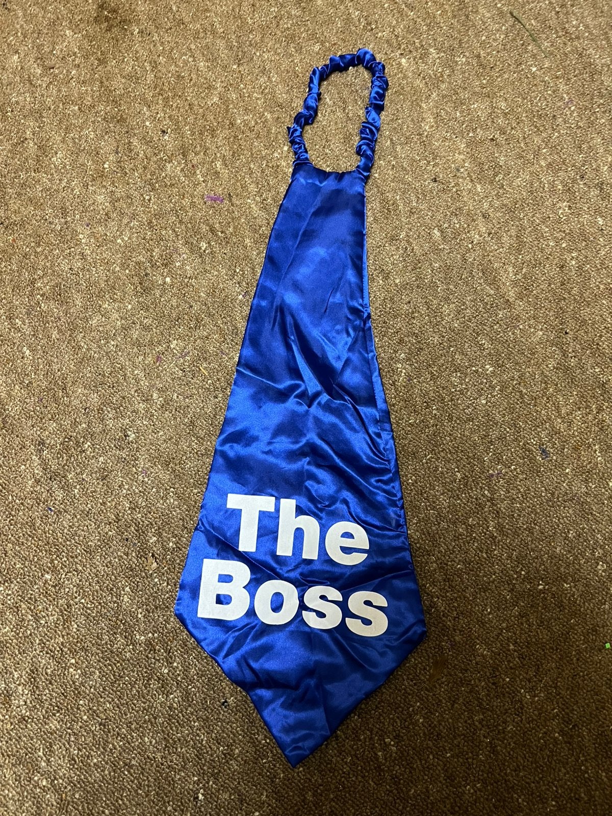 Mega grote stripdas the boss nieuw, Ophalen, Nieuw, Versiering