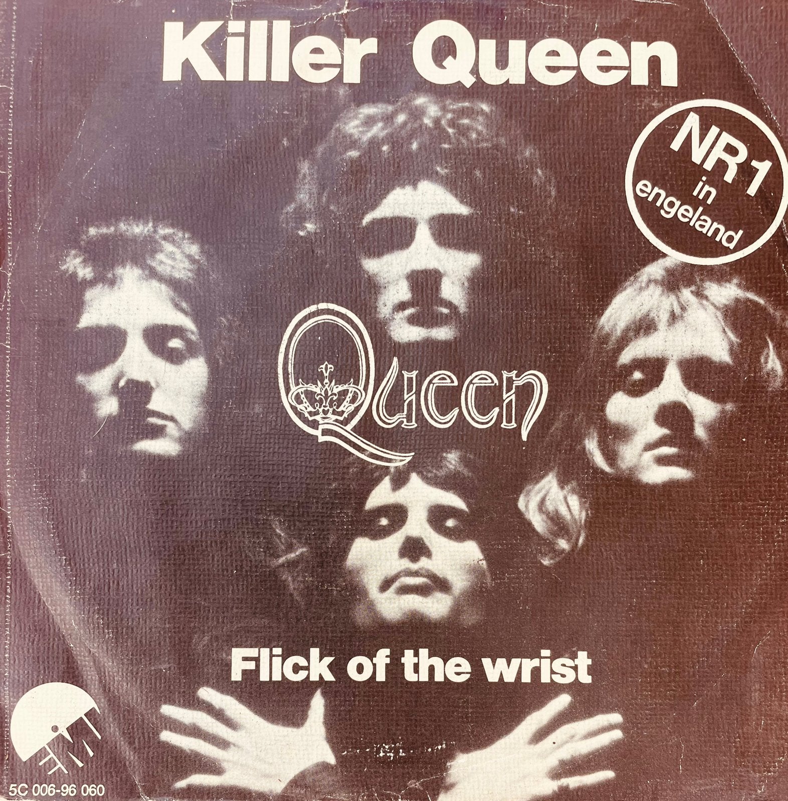 Queen Killer Queen, Originele persing, 7 inch, Ophalen of Verzenden, 1970 - 1979