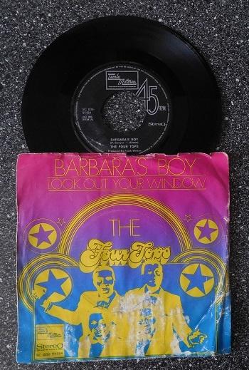 The Four Tops - Barbara's boy (vanaf € 1,75), 7 inch, Single, Ophalen of Verzenden, Zo goed als nieuw