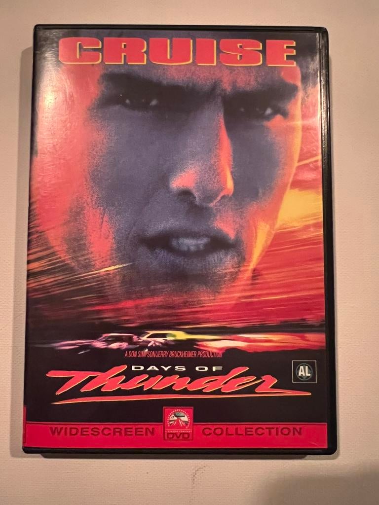 Days of thunder, Cd's en Dvd's, Vanaf 16 jaar, Verzenden, Zo goed als nieuw