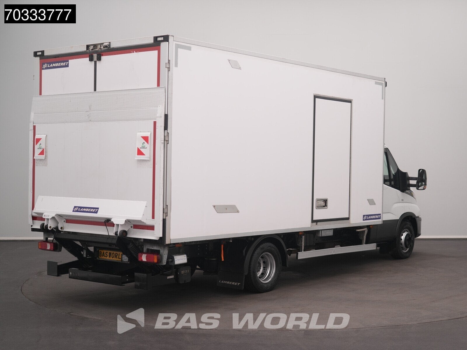 Iveco Daily 72C21 3.0L Automaat Lamberet Laadklep Koelwagen, Auto's, Automaat, Stof, Gebruikt, Euro 6