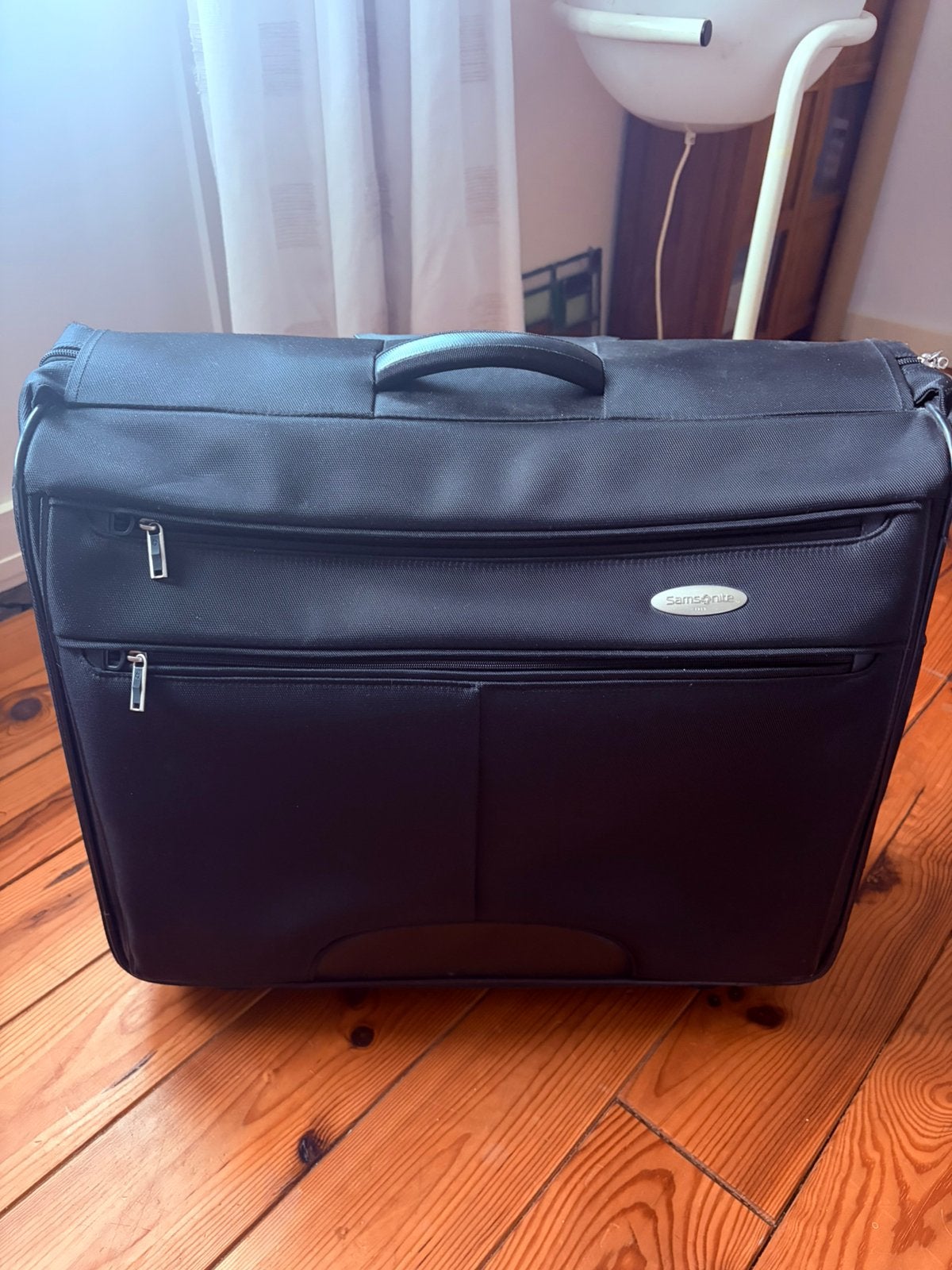 Samsonite koffer/trolley, Ophalen of Verzenden, Zo goed als nieuw, Hard kunststof, Wieltjes