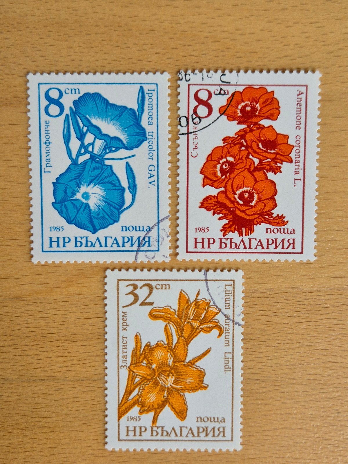 Bulgarije 1986 bloemen, Ophalen of Verzenden, Bulgarije, Gestempeld