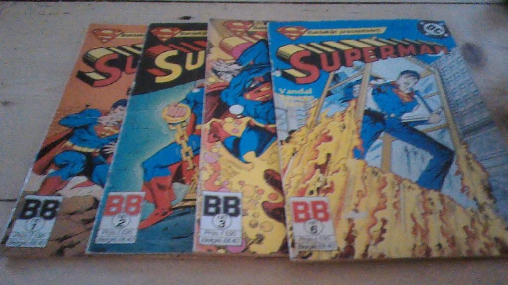 Superman, Meerdere comics, Verzenden, Gelezen, Amerika